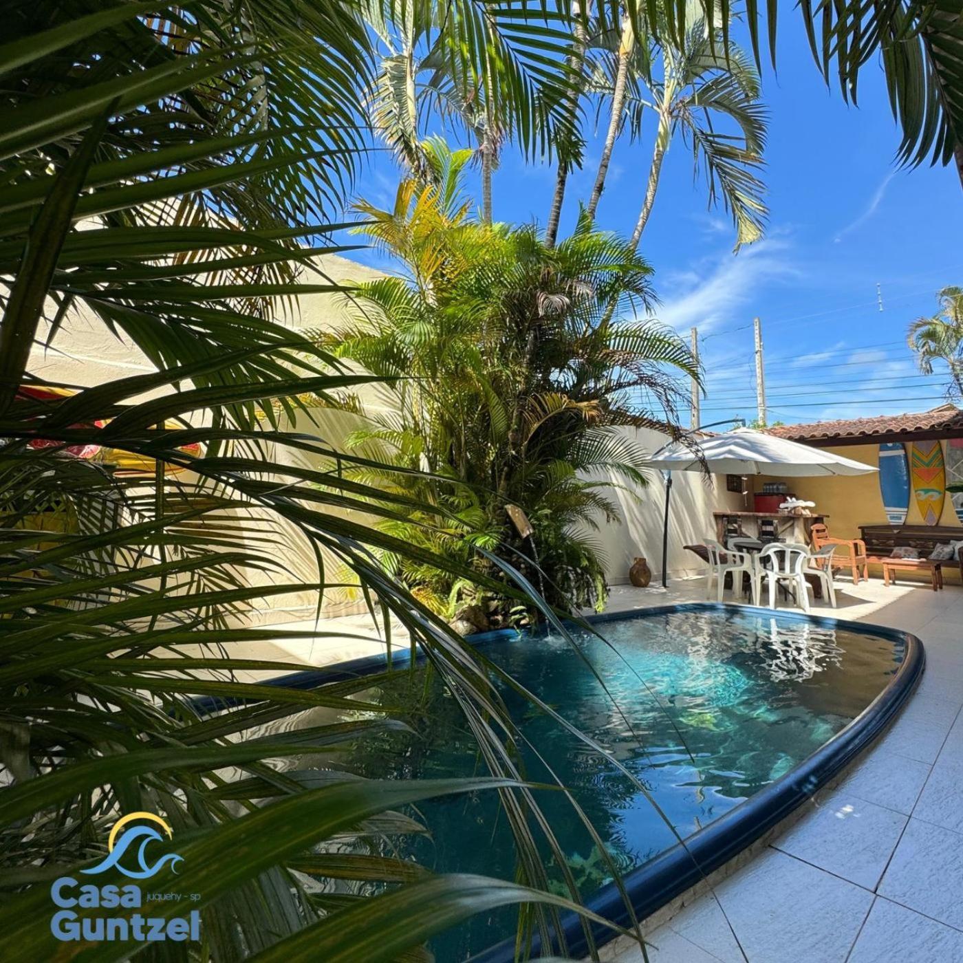 Pousada Casa Guntzel Juquehy - Piscina E Ar Condicionado Жукеі Екстер'єр фото